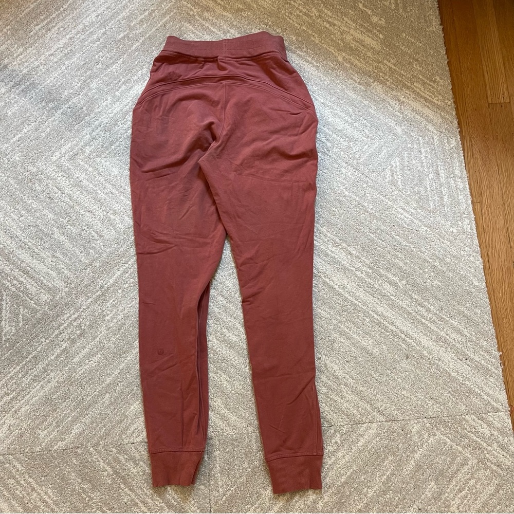 Lululemon Rust Red Joggers - image 2